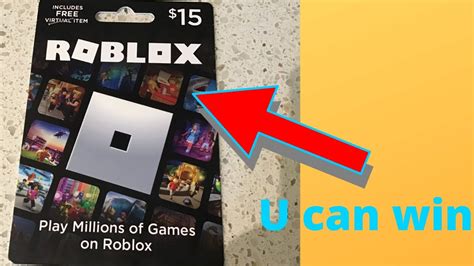 15 dollar roblox gift card